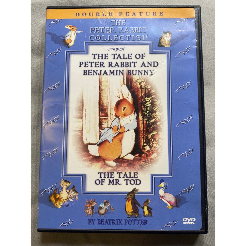 The Peter Rabbit Collection Double Feature DVD Beatrix Potter Mr Tod GoodTimes